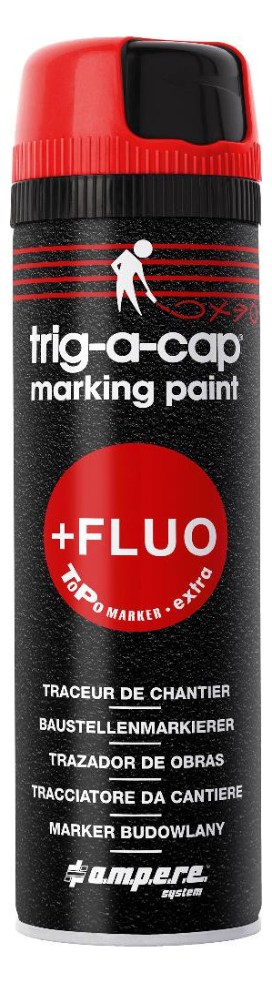 Bild Baustellenmarkierspray t-a-c extra 500ml rot fl - TRIG-A-CAP-0