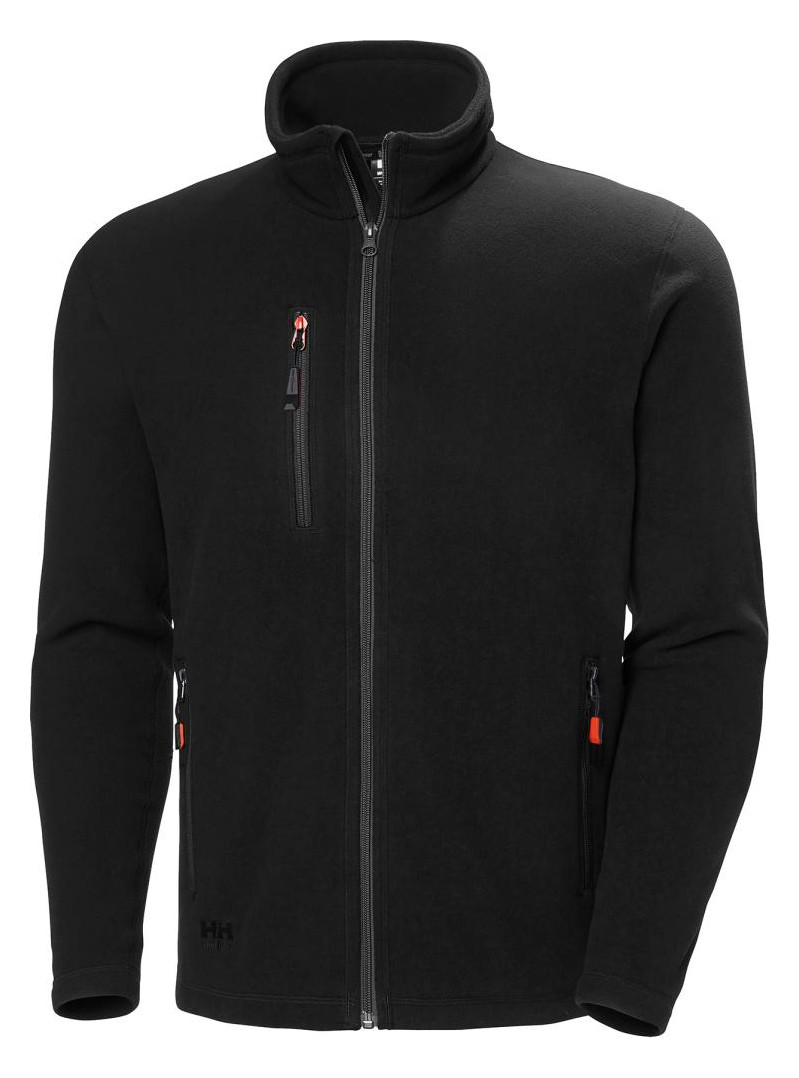 Bild Jacke Oxford, Fleece, Gr. L, schwarz - Helly Hansen-0