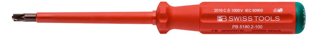 Bild Schraubendreher 5180 VDE PZ/S 2x100mm Cl assic PB Swiss Tools-0