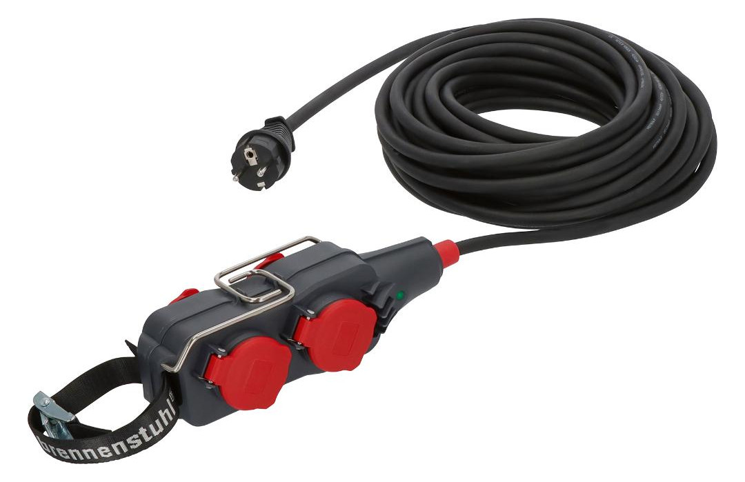 Bild Powerblock 4-fach Powerblock 4-fach H07R N-F3G1,5 15M Brennenstuhl-0