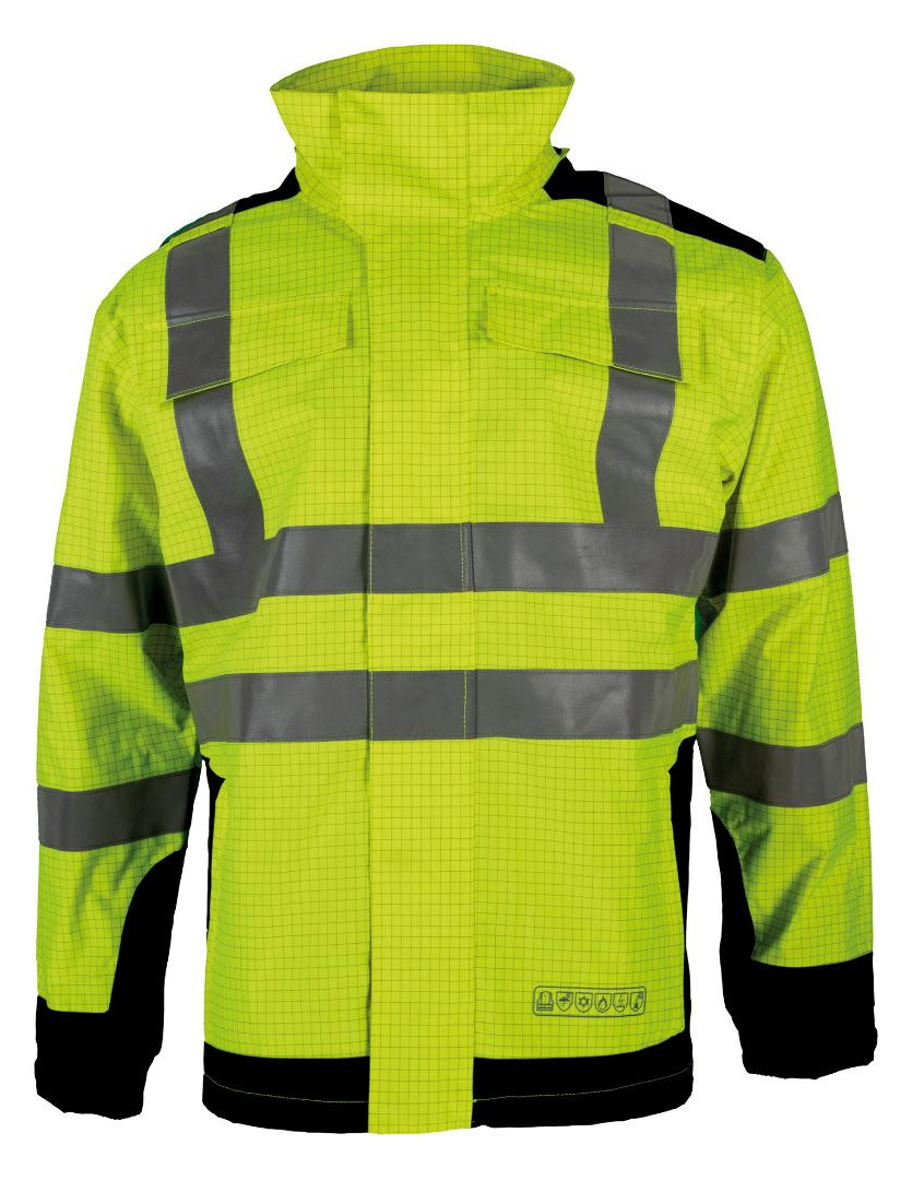 Bild Multinorm-Parka 3850G gelb/blau, Reflex, Gr. S Gr. S - n.a.-0