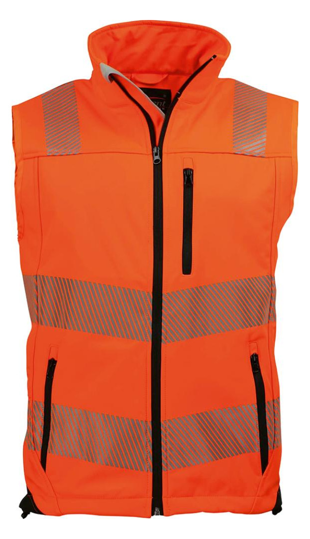 Bild Warnweste, Gr. 2XL orange/schwarz Gr. 2XL - n.a.-0