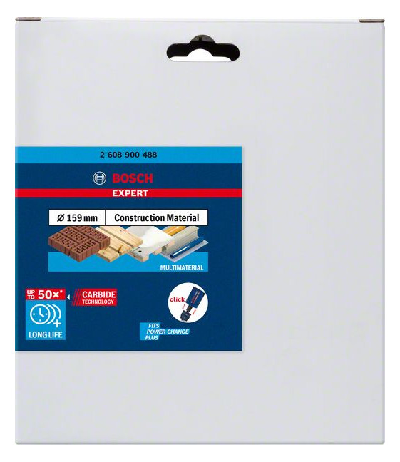 Bild Lochsäge EXPERT 159mm Bosch Carbide Cons truction Material EXPERT Bosch-2