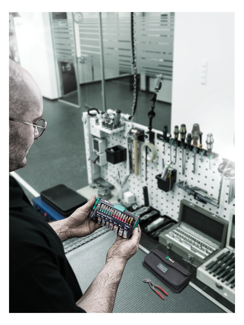 Bild Bit-Satz Tool-CheckPlus 40-tlg. inkl. Zange - Wera-1