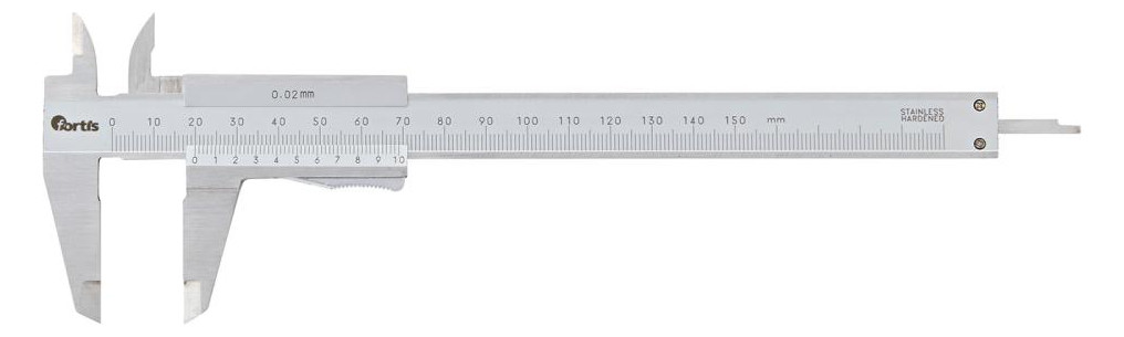 Bild Taschenmessschieber Momentfestst. 150mm 1/50, 1/1000 FORTIS-0