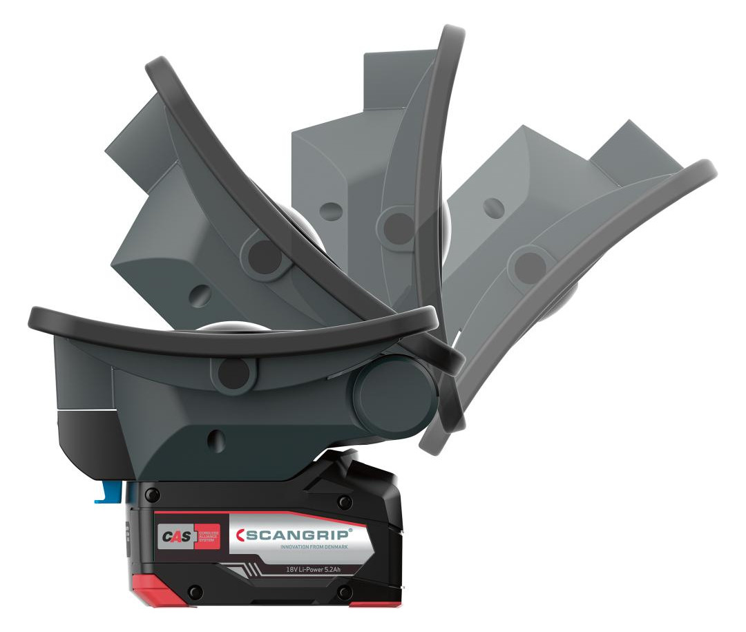 Bild Akku-Arbeitsleuchte NOVA 2 CONNECT 200-2 000Lumen ohne Akku SCANGRIP-8