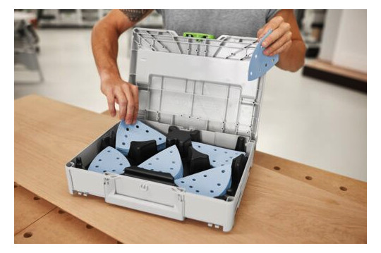 Bild Schleifmittel-Systainer³ SYS-STF DELTA GR-Set Granat - Festool-4