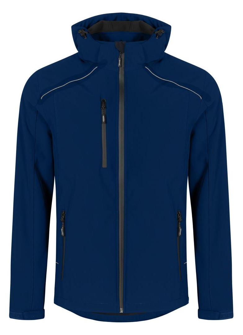 Bild Men´s Softshell Jacket warm, navy, Gr. 3X L - Promodoro-0