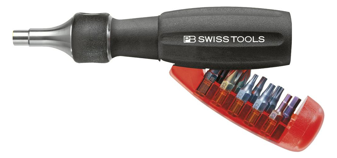 Bild Magazin-Bithalter lang 10-teilig mit Rat sche PB Swiss Tools-0