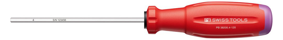 Bild Schraubendreher Innensechskant 4x120mm S wissGrip EVO PB Swiss-0