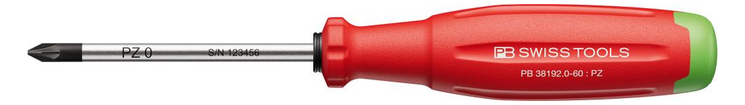 Bild Schraubendreher PZ0x 60mm SwissGrip EVO PB Swiss-0