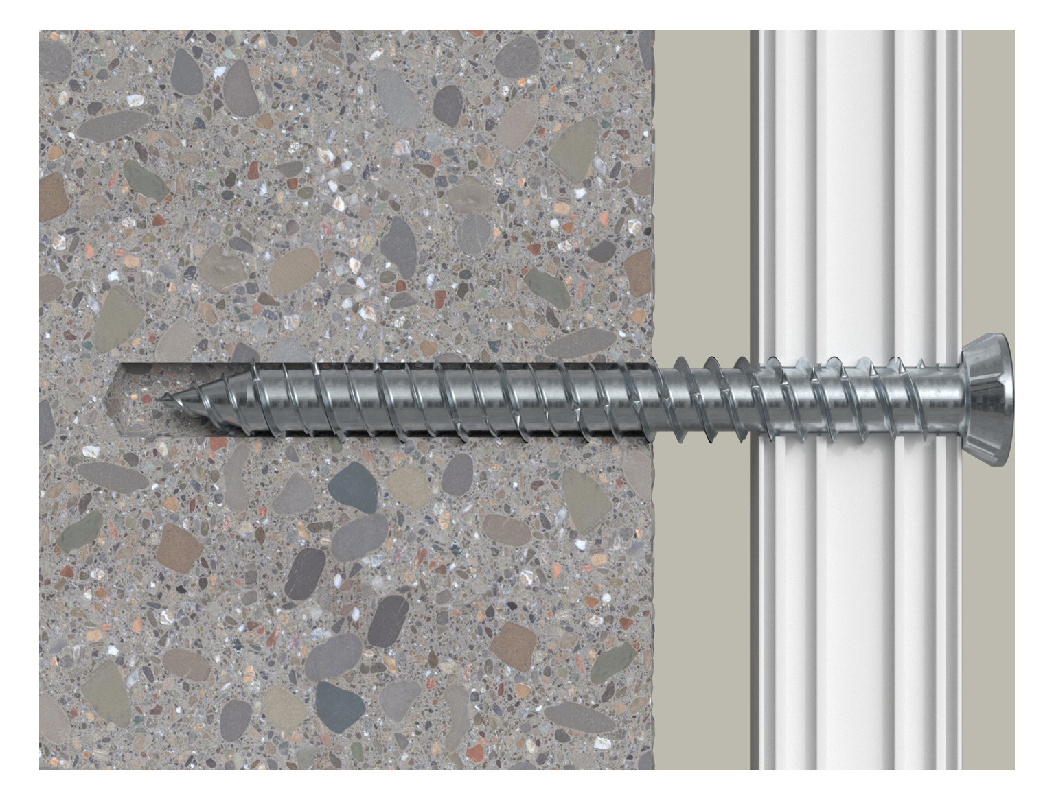 Bild Fensterrahmenschraube FFS Flachkopf 7,5x102mm - fischer-3