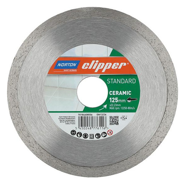 Bild Diamantscheibe Standard Ceramic Ø125 - Norton-0