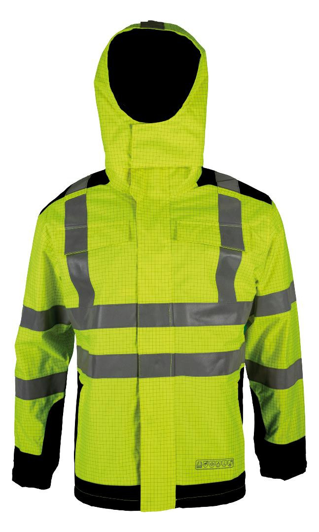 Bild Multinorm-Parka 3850G gelb/blau, Reflex, Gr. S Gr. S - n.a.-1