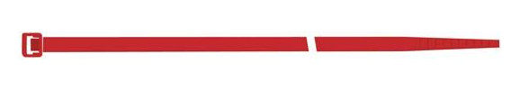 Bild Kabelbinder Nylon rot 100x2,5mm a100Stüc k SapiSelco - S SAPISELCO-0