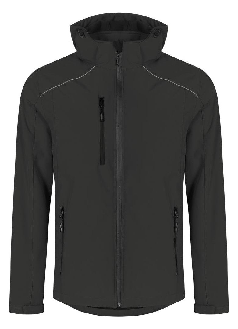 Bild Men´s Softshell Jacket warm, charcoal, G r.3XL - Promodoro-0