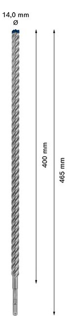 Bild Hammerbohrer EXPERT 18x400x450mm Bosch V E à 1 Stück SDS plus-7X-2