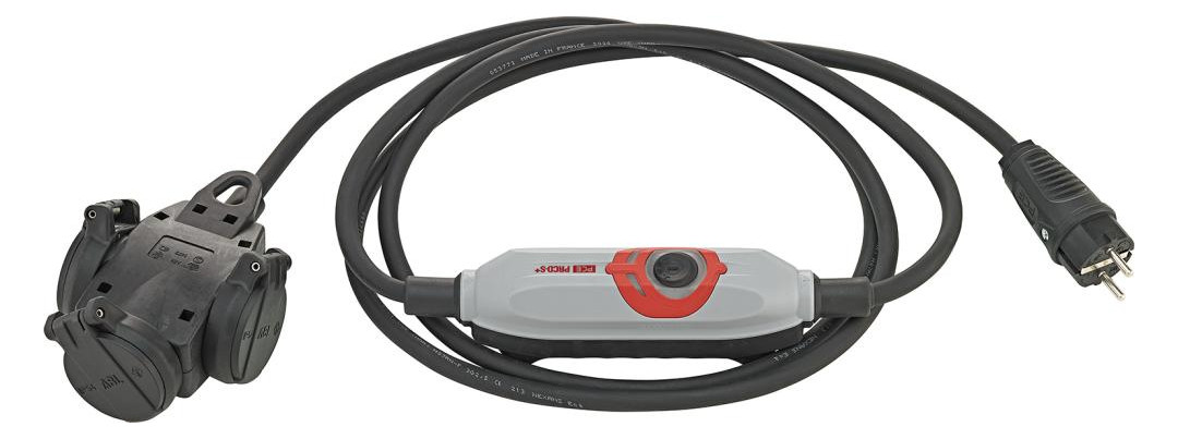 Bild Dreifach-Verteiler IP44 3m H07RN-F 3G2,5 mit PRCD-S plus Althoff - Neutral-0
