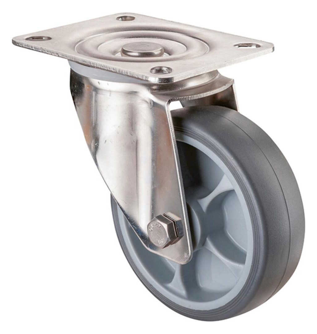 Bild Edelstahl Transportrolle H100.B43.101 - BS ROLLEN-0