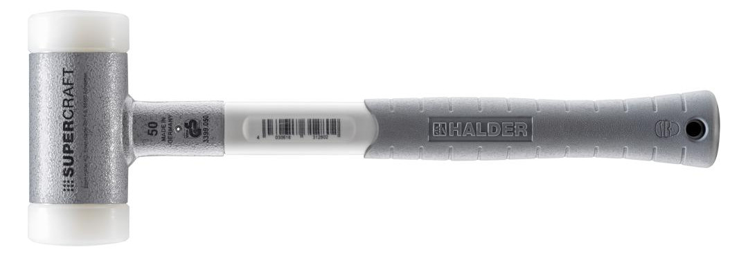 Bild Schonhammer SUPERCRAFT 50mm rückschlagfr ei mit 3-Komponentengriff HALDER-0
