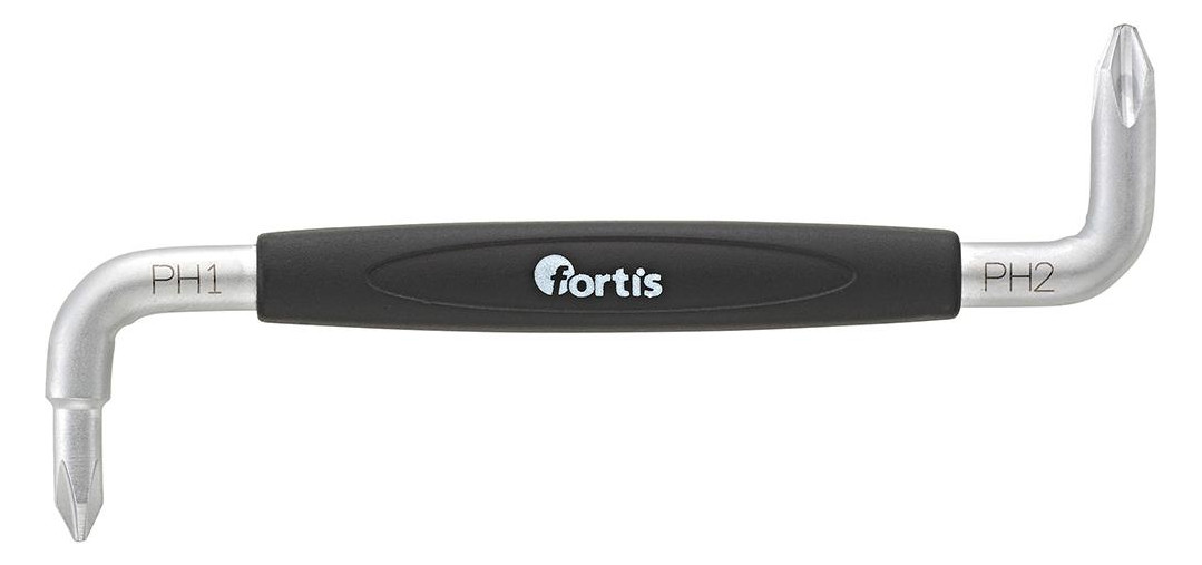 Bild Winkelschraubendreher PH1+PH2x100mm FORT IS - fortis-0