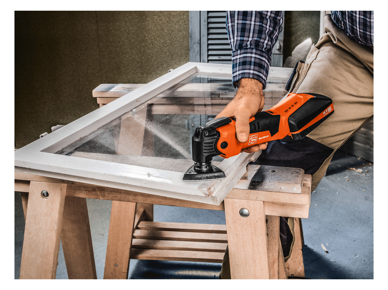 Bild Schleifblätter, Kantenlänge 80 mm - Fein-1