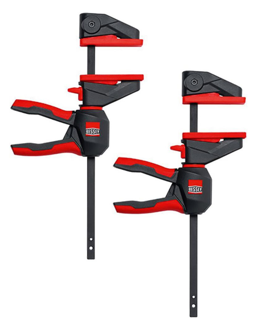 Bild Einhandzwinge EZ360S 110x40mm 2 Stück dr ehbarer Griff BESSEY-0