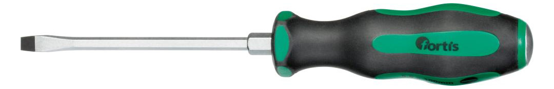 Bild Schraubendreher 6-kant Schlitz 5,5x1 x12 5mm Schlagkappe FORTIS-0