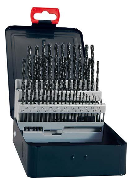Bild Spiralbohrer-Set DIN338 HSS rollgewalzt Typ RN 1-13mm FORTIS-0