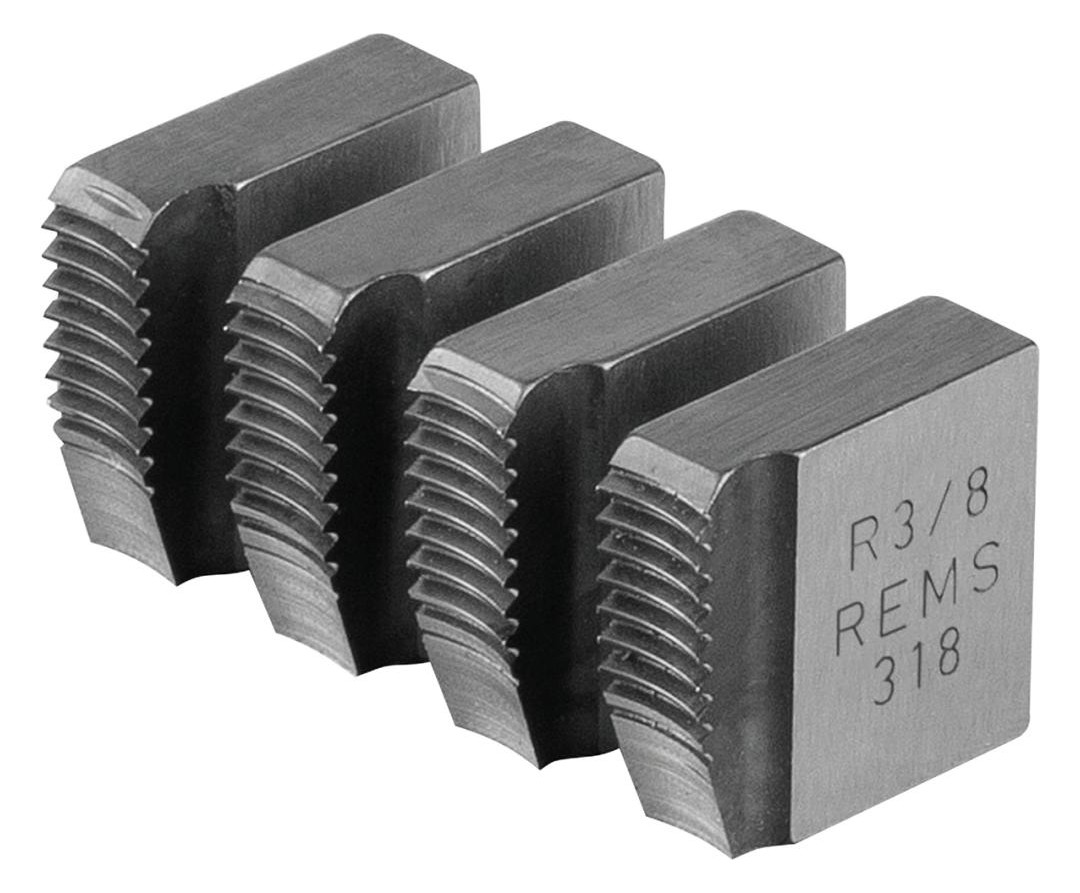 Bild Schneidbacken R 3/8 Rems Rohrgewinde R k egelig re ISO 7-1, EN 10226-0