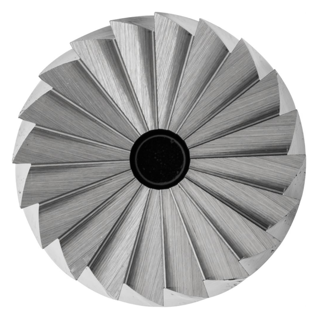 Bild Frässtift HM zylindrisch mit Stirnverzahnung 1225 3 6mm 12x25mm Pferd-1