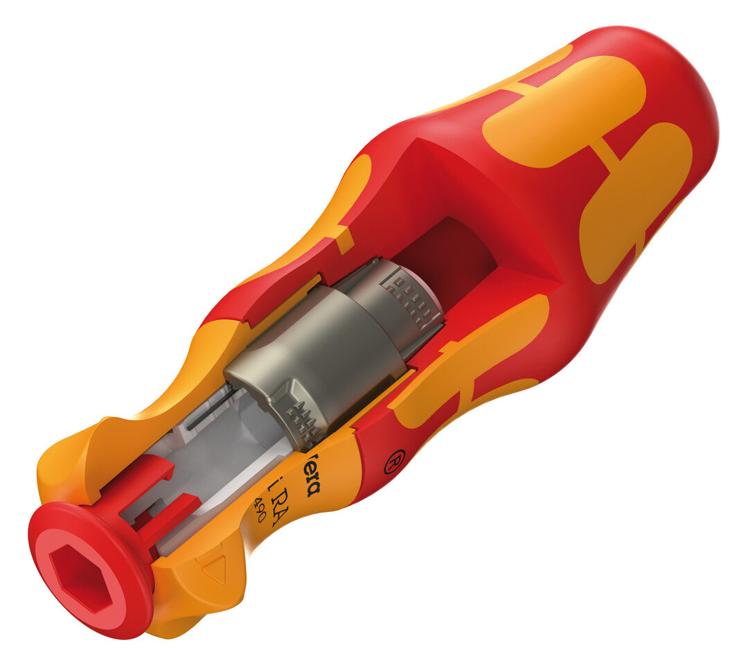 Bild Schraubendreher-Griff Kraftform VDE mit Ratsche Wera-0