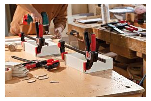 Bild Einhand-Zwinge EZS-Set 110x 40mm 2St. Be ssey - BESSEY-6