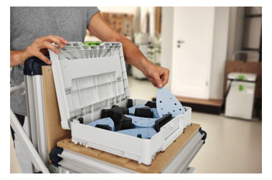 Bild Schleifmittel-Systainer³ SYS-STF DELTA GR-Set Granat - Festool-3