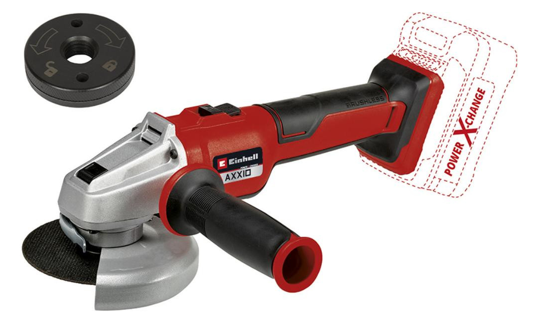 Bild Akku-Winkelschleifer AXXIO 18/125 Q - EINHELL-0