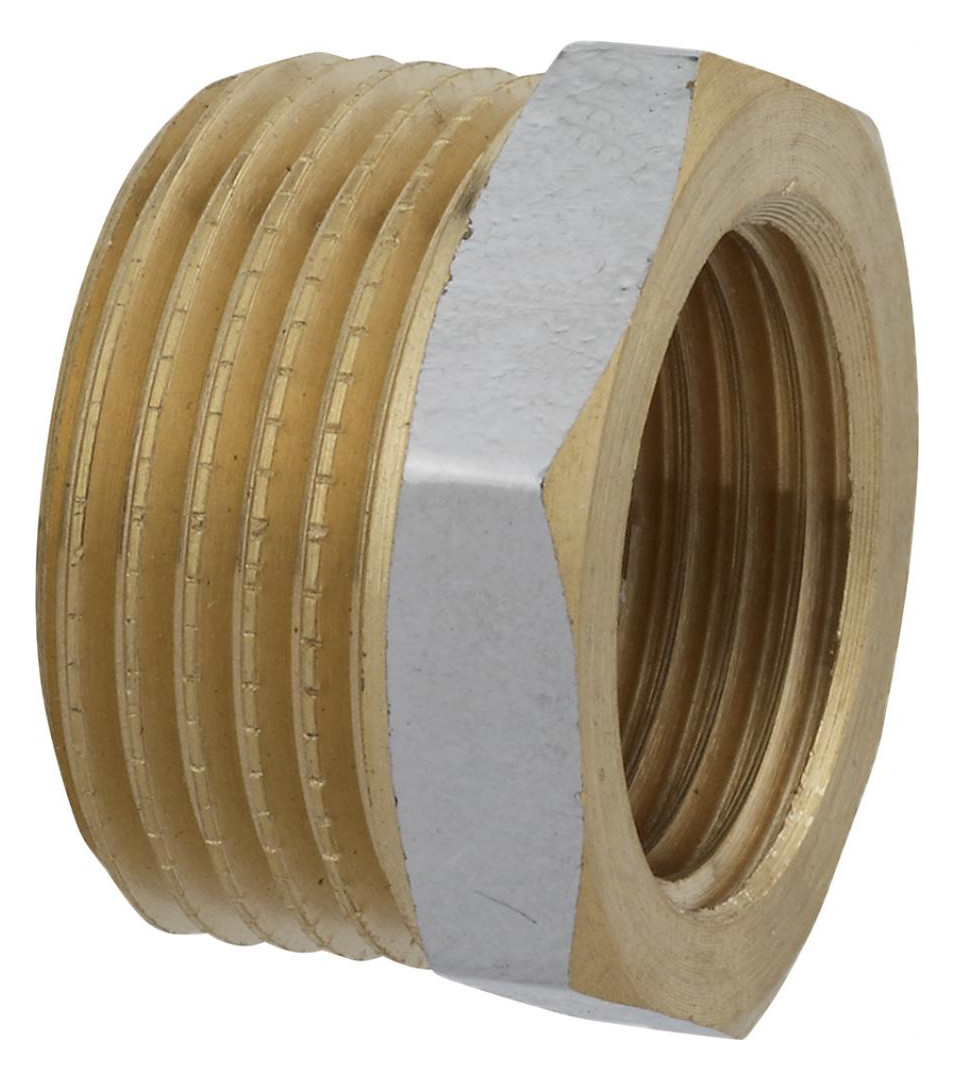 Bild MS Reduzierstück, Chrom, 3/4""AG x 1/2"" IG - KIRCHHOFF-0
