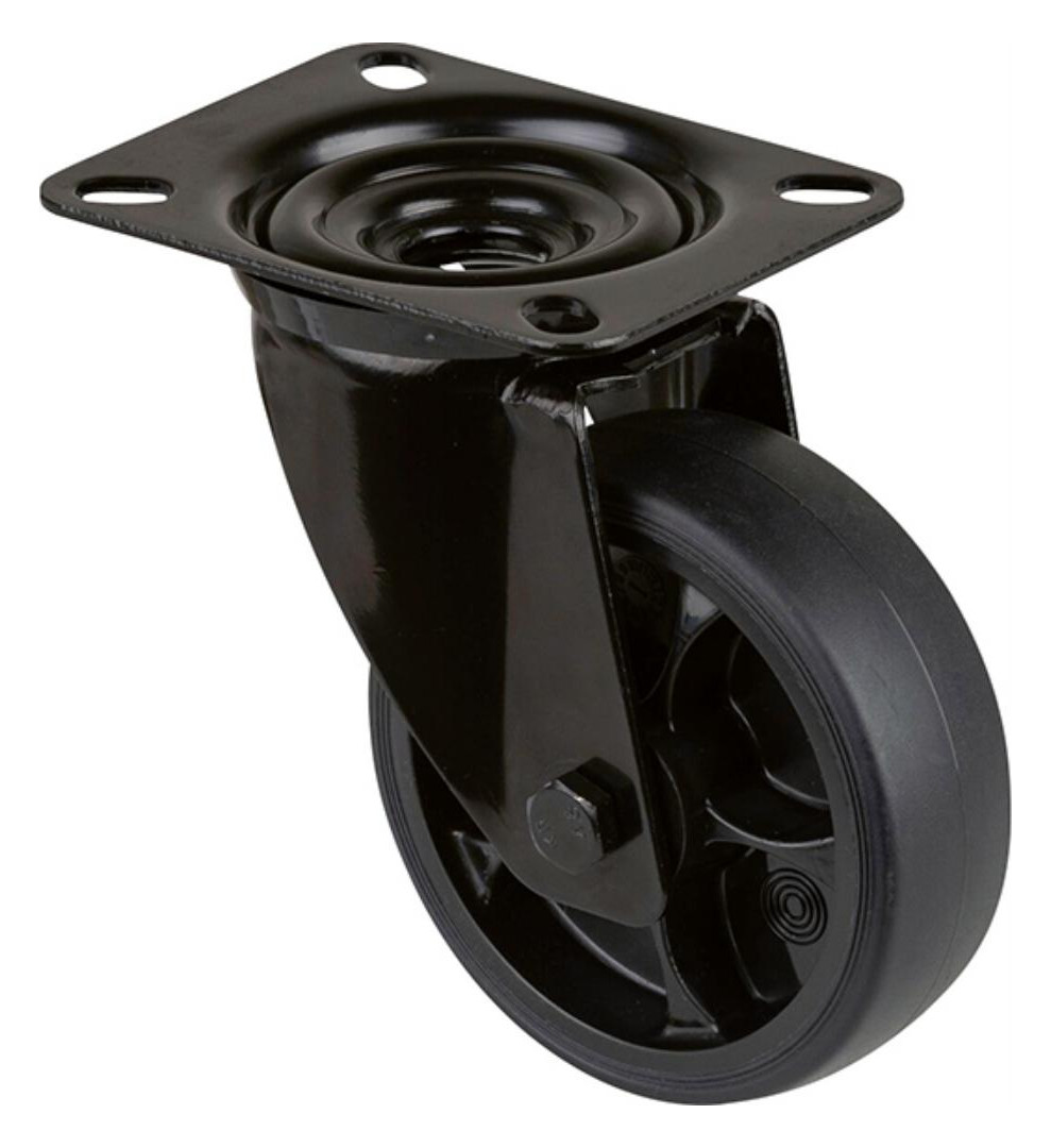 Bild Lenkrolle L800.B44.101.06 mit Platte,Ø 1 00 B 32mm,110kg - n.a.-0