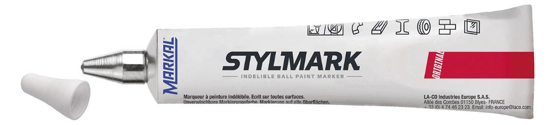 Bild Tubenschreiber Markal Stylmark 50ml weis s-0
