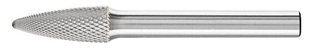 Bild Frässtift HM Rundbogenform 0820 MICRO 6m m 8x20mm Pferd-0