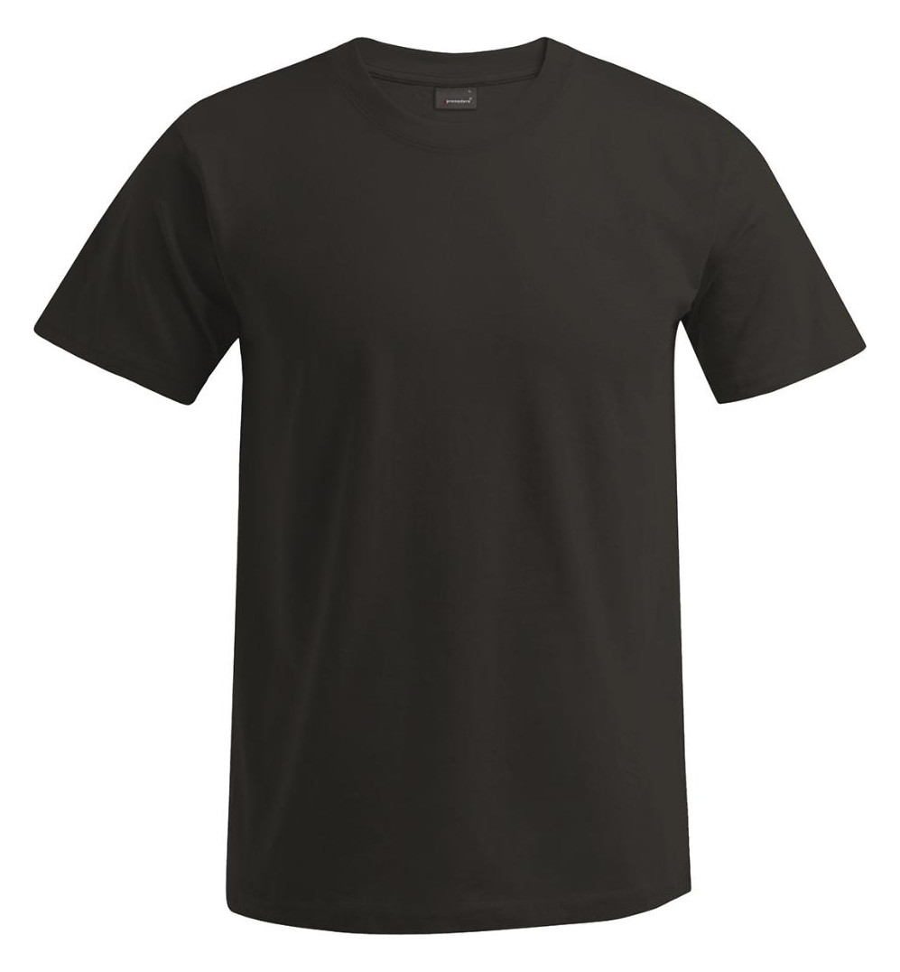 Bild T-Shirt Premium, charcoal, Gr. L - Promodoro-0