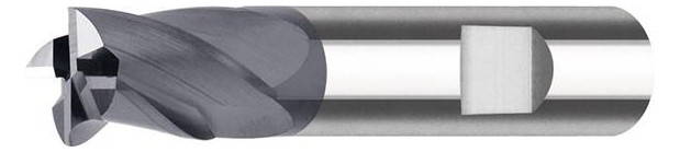 Bild Schaftfräser DIN6527 VHM AlTiN+ Z4 30Gra d Schaft HB 8mm FORTIS-1