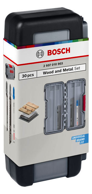Bild Stichsägeblatt-Set Bosch 30-teilig Basic for Wood and Metal-1