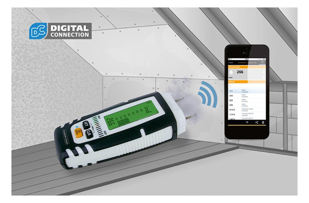 Bild Feuchtigkeitsmessgerät DampMaster Compac t Plus Laserliner-5
