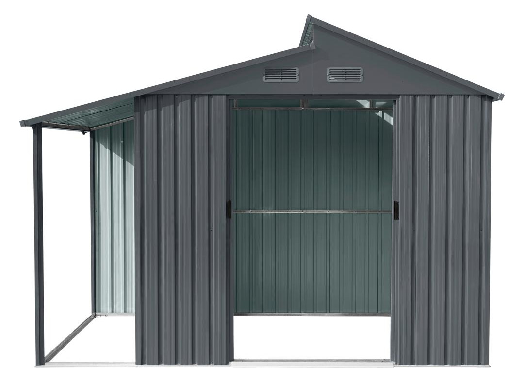 Bild Gerätehaus Skylight mit Anau, anthrazit 300 x 173 x 225 cm - n.a.-0