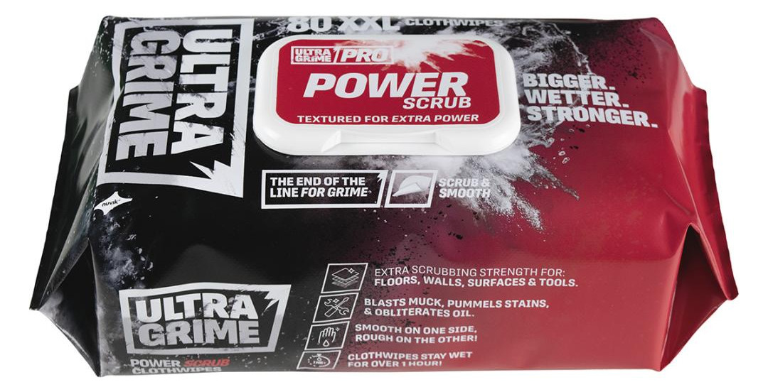 Bild Power Scheuer&Reinigungs- tuch 80 Tücher / Pack Profigroßpackung - ULTRAGRIME-0