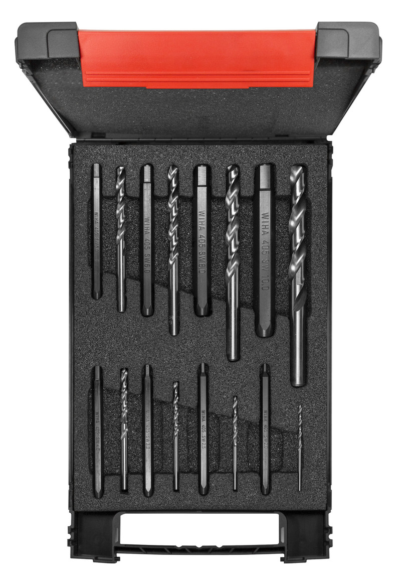 Bild Schraubenausdreher-Satz 16-teilig 2-11mm Wiha-0
