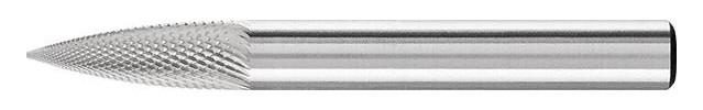 Bild Frässtift HM Spitzbogenform 0618 MICRO 6 mm 6x18mm Pferd-0