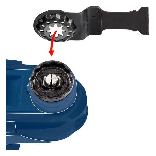 Bild HM-Tauchsägeblatt EXPERT AIZ 20 AIT Bosc h VE à 5 Stück Starlock - BOSCH-10