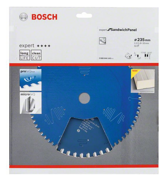 Bild HM-Kreissägeblatt 235x2,2/1,8x30 50Z Bosch VE à 1 Stück Expert for Sandwich Pane-1