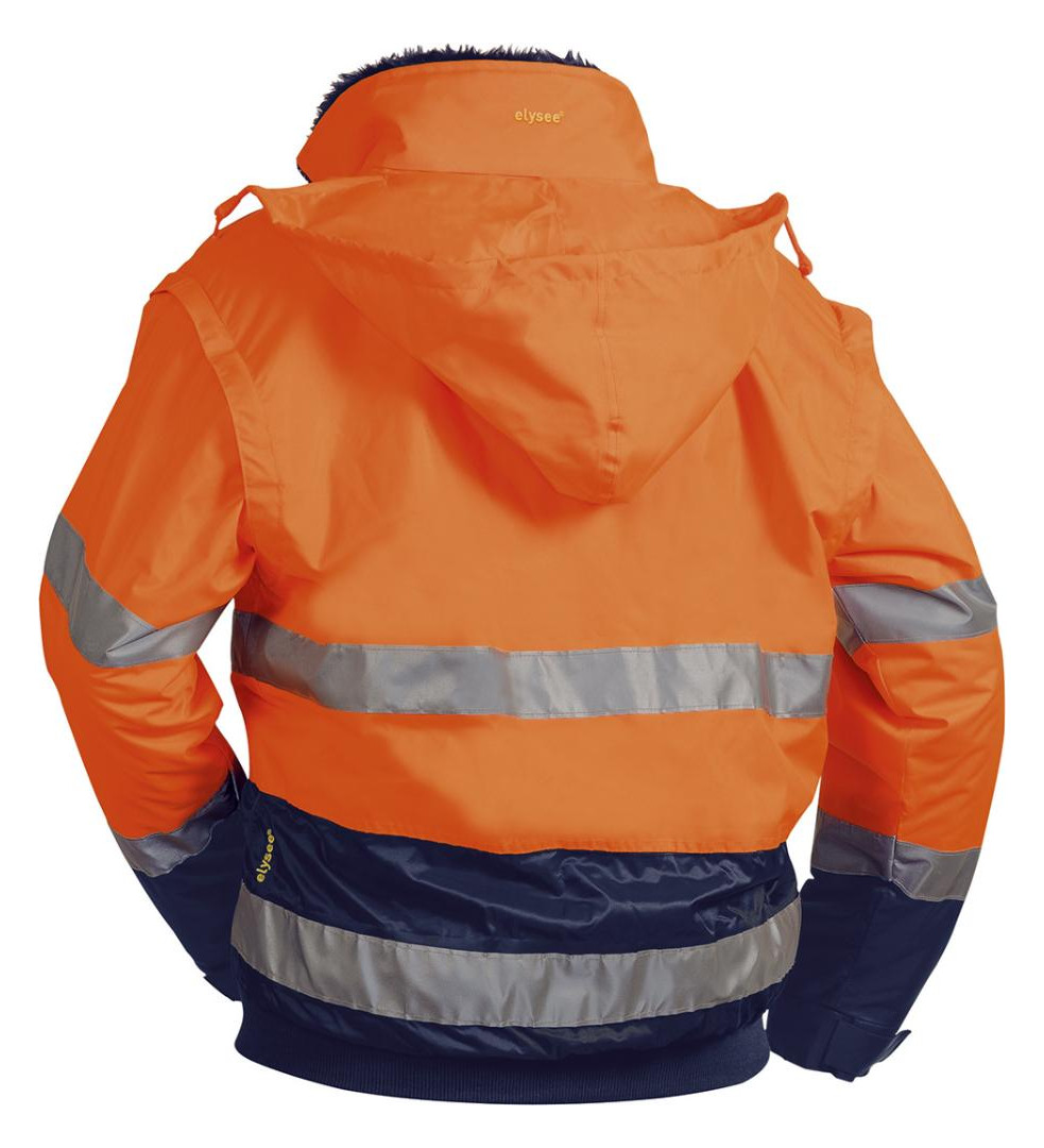 Bild Warnjacke Volker, Gr. S, orange/marine-1